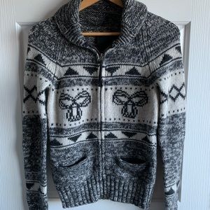 TNA  Cowichan cardigan